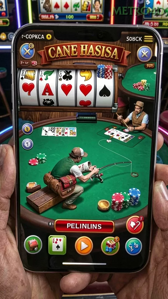 Cuplikan layar WIN33 — halaman utama