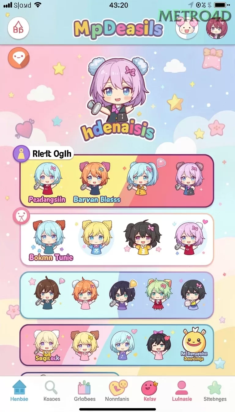 Cuplikan layar SAKTI77 — menu navigasi