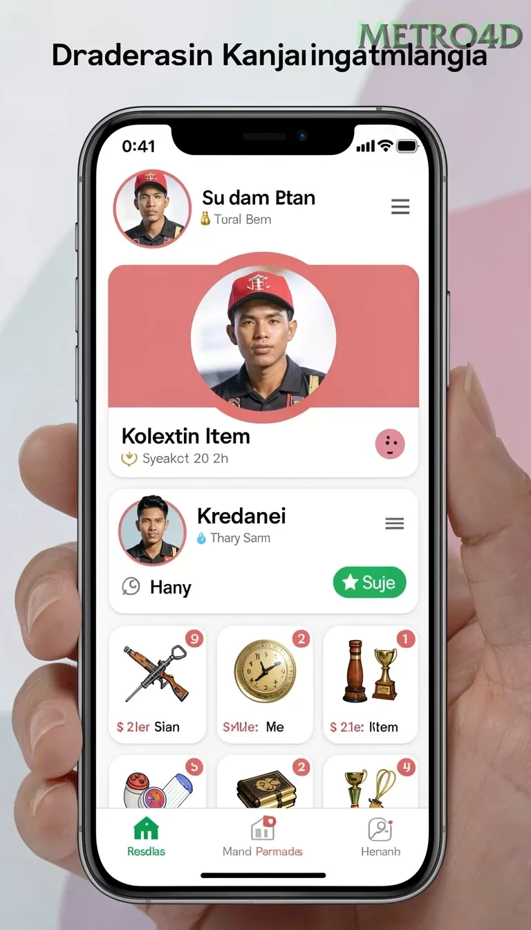 Cuplikan layar 55FIVE — halaman utama